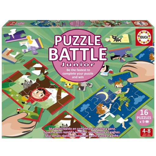 Επιτραπέζιο – Puzzle Battle Junior – Παραμύθια