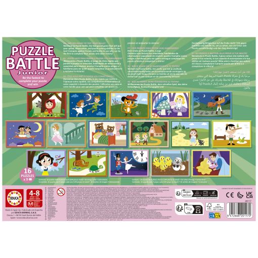 Επιτραπέζιο – Puzzle Battle Junior – Παραμύθια