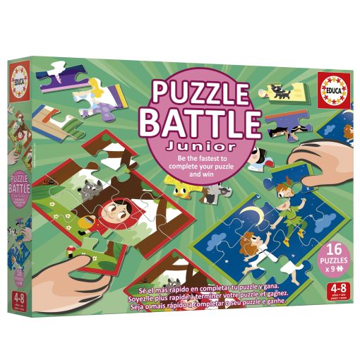 Επιτραπέζιο – Puzzle Battle Junior – Παραμύθια