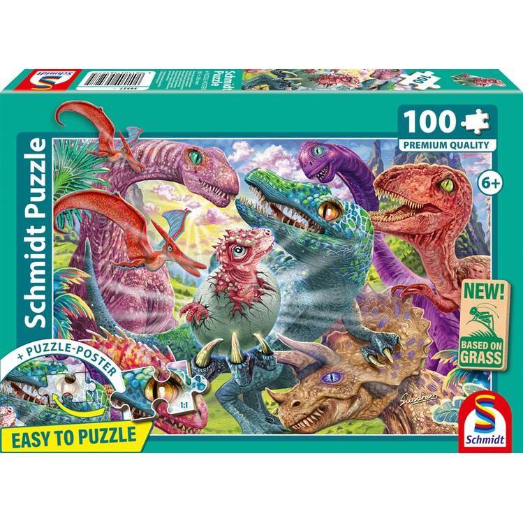 Small dinosaurs, big adventures – 100 τεμ.