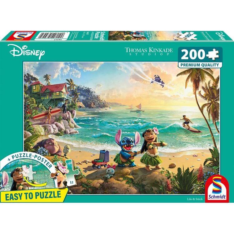 Kinkade Disney – Lilo & Stitch – 200 τεμ.