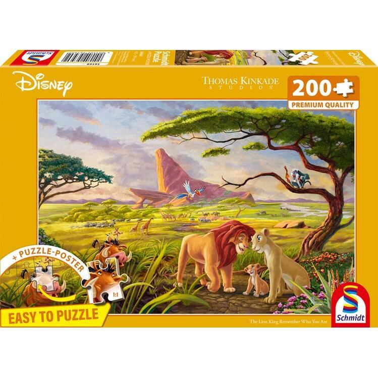 Kinkade Disney – The Lion King Remember Who You Are – 200 τεμ.