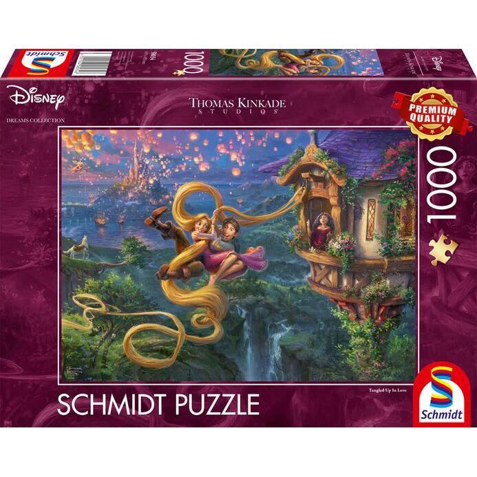 Kinkade Disney – Rapunzel, Tangled Up In Love – 1000 τεμ.