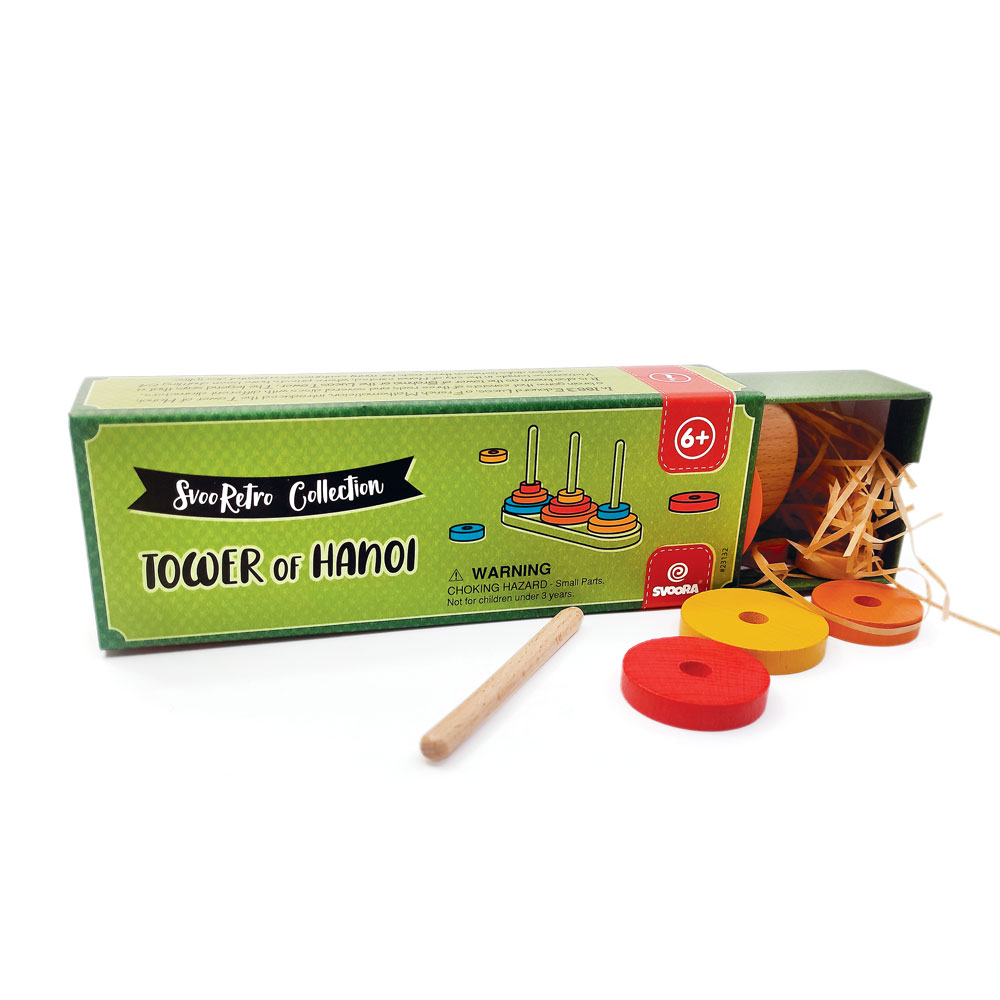 Svoora SvooRetro Σπαζοκεφαλιά “Πύργος του Ανόι” Svoora SvooRetro Σπαζοκεφαλιά “Πύργος του Ανόι”