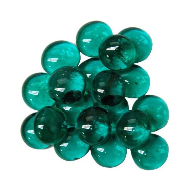 Crystal Teal Glass Stones in 4″ Tube (Qty 40) Crystal Teal Glass Stones in 4″ Tube (Qty 40)