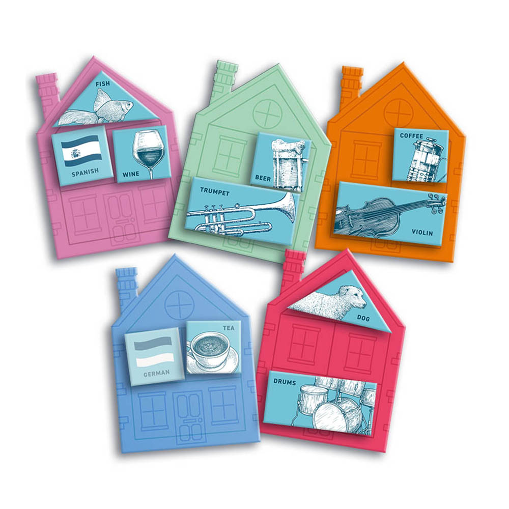 Einstein`s House Riddle