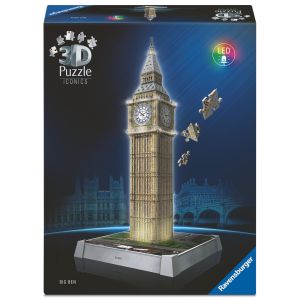 3D Iconics Big Ben Night Edition – 216 τεμ.