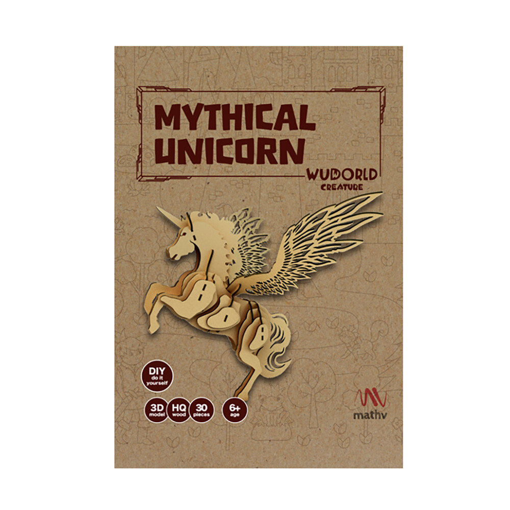 Wudworld Creatures: Mythical Unicorn Wudworld Creatures: Mythical Unicorn