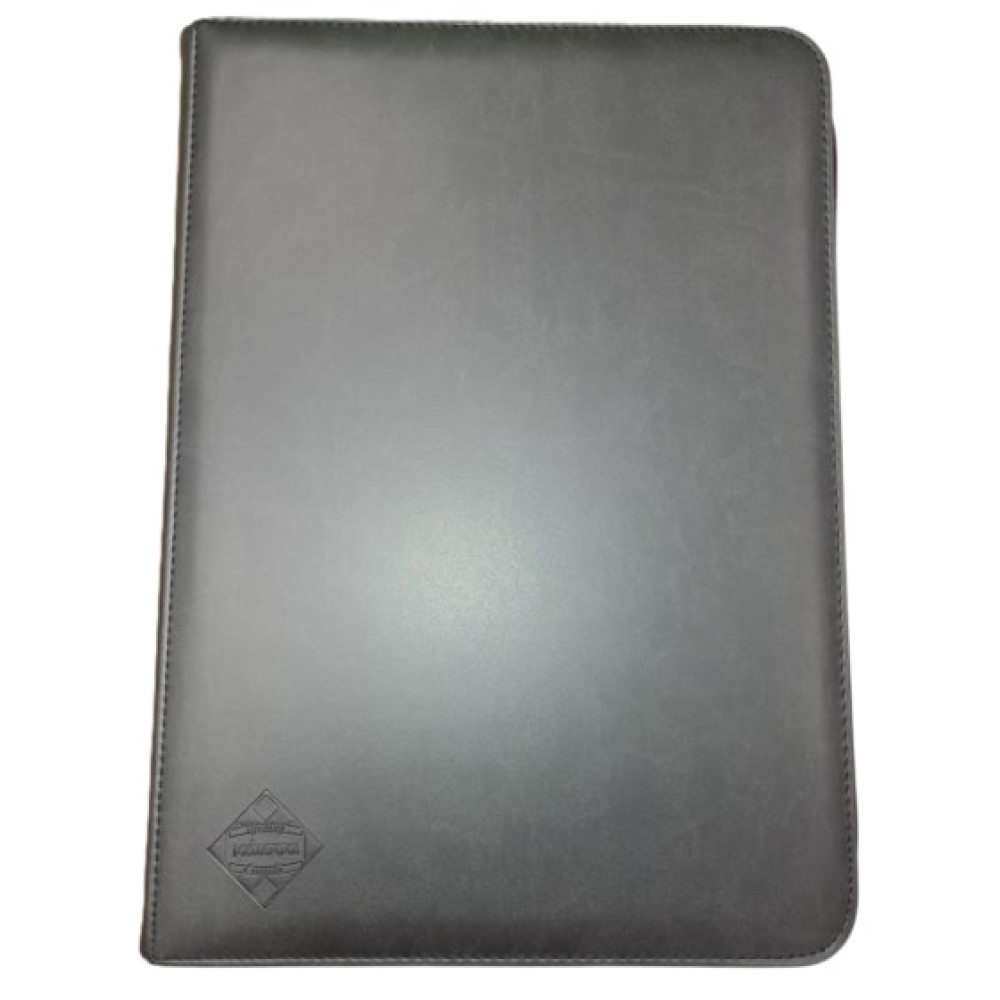 9-PKT PREMIUM ZIPPERED BINDER BLACK 9-PKT PREMIUM ZIPPERED BINDER BLACK