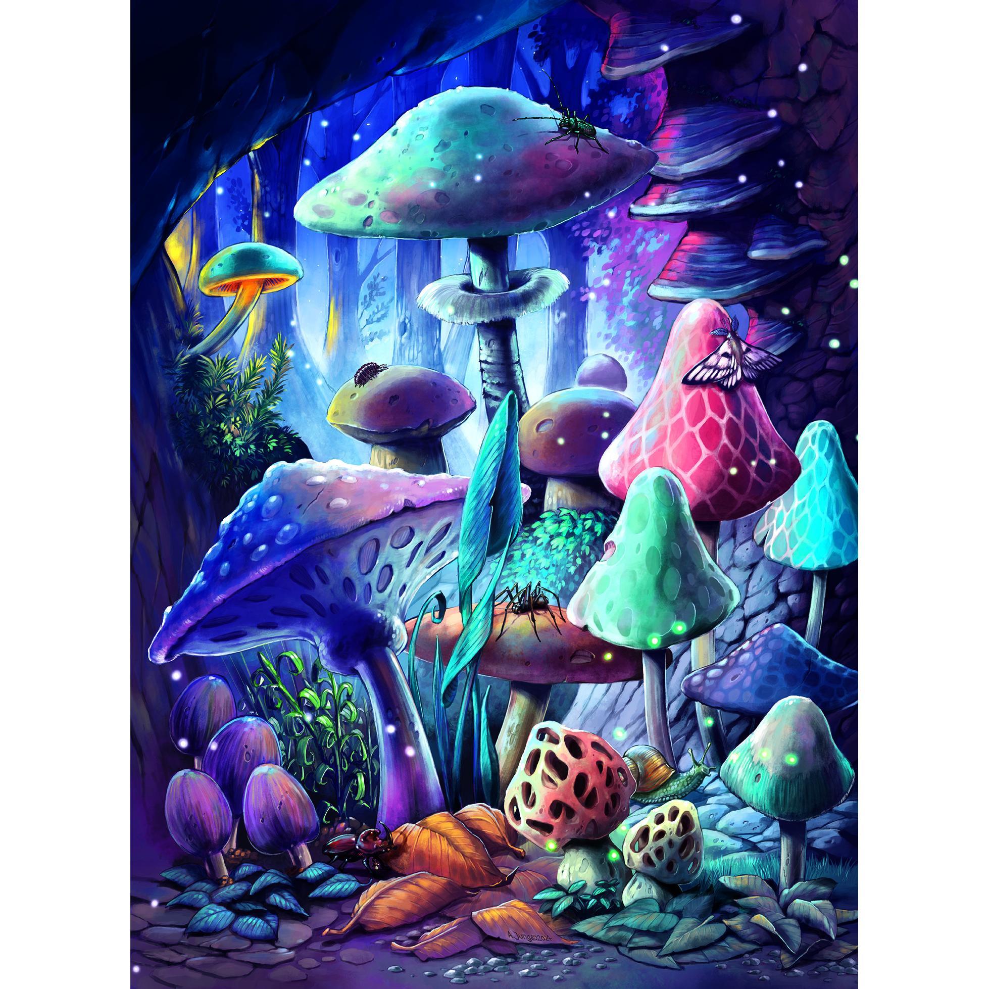 Μανιτάρια – 500 τεμ. Glow in the Dark