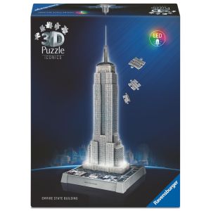 3D Iconics Empire State Building Night Edition – 216 τεμ.