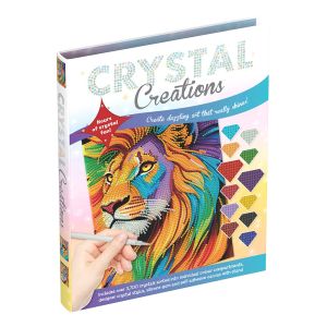 Crystal Creations: Neon Lion