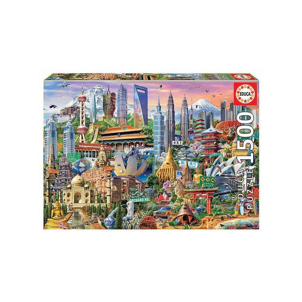 Asia Landmarks – 1500 τεμ.