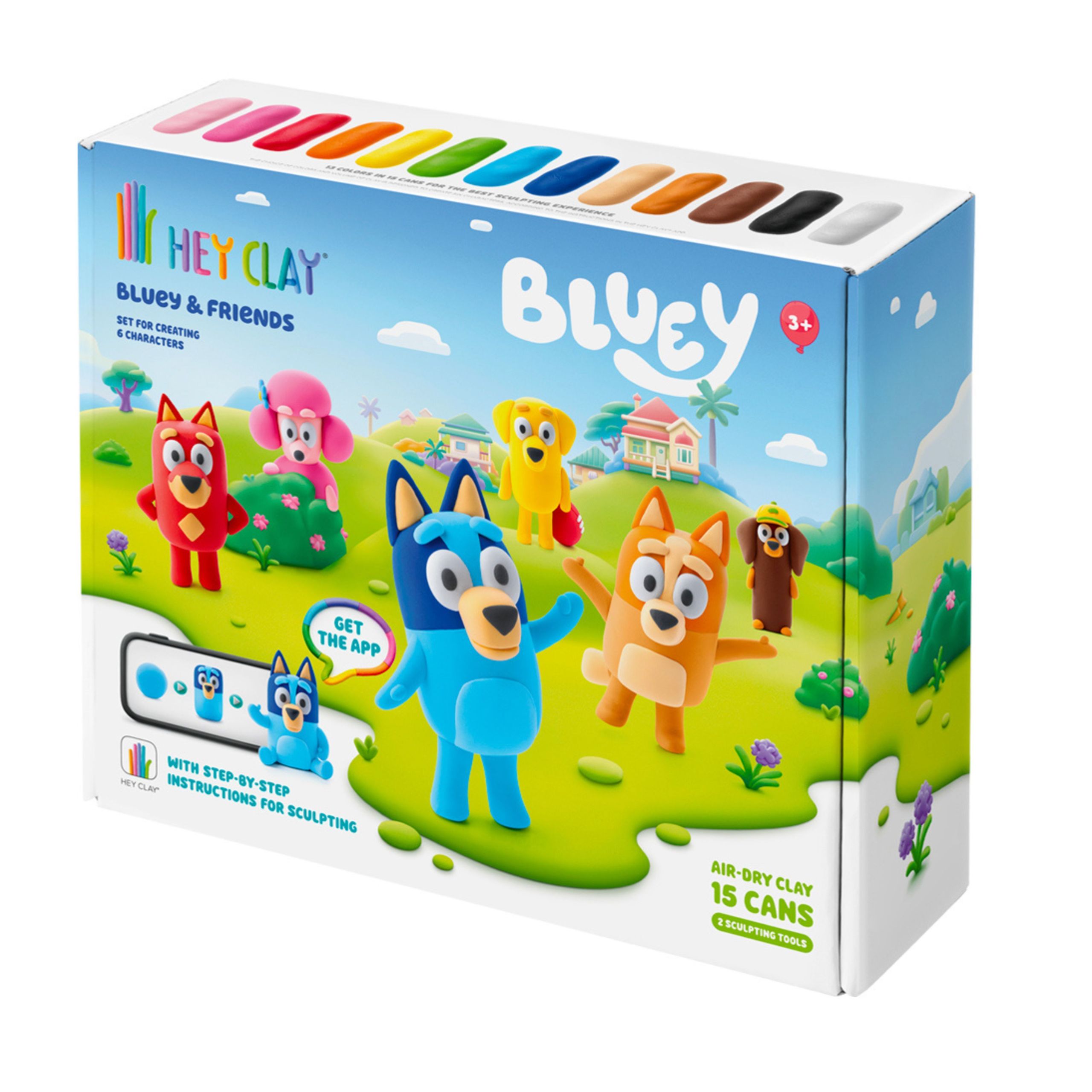 Hey Clay Bluey & Friends Hey Clay Bluey & Friends