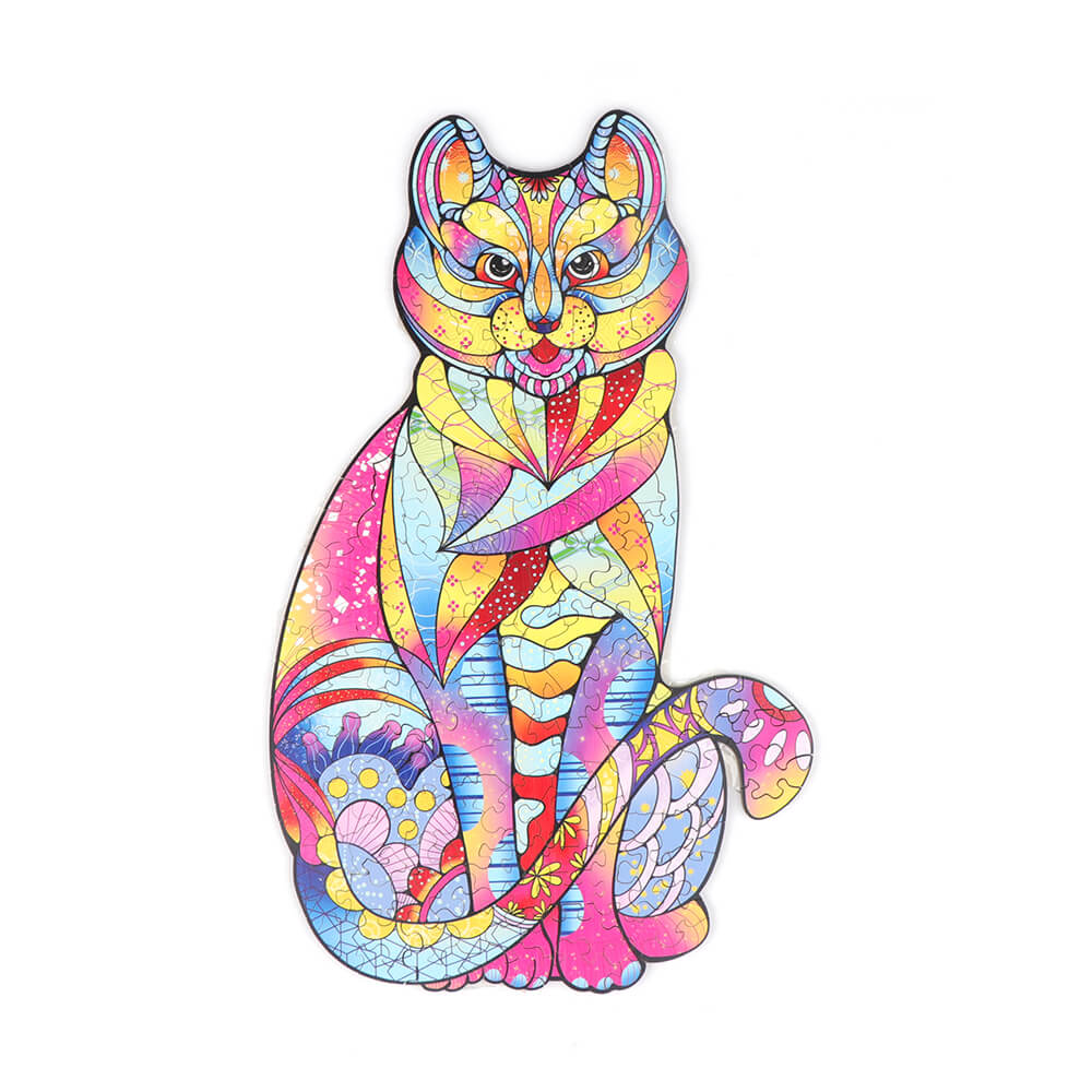Wooden Jigsaw Puzzle – Cat