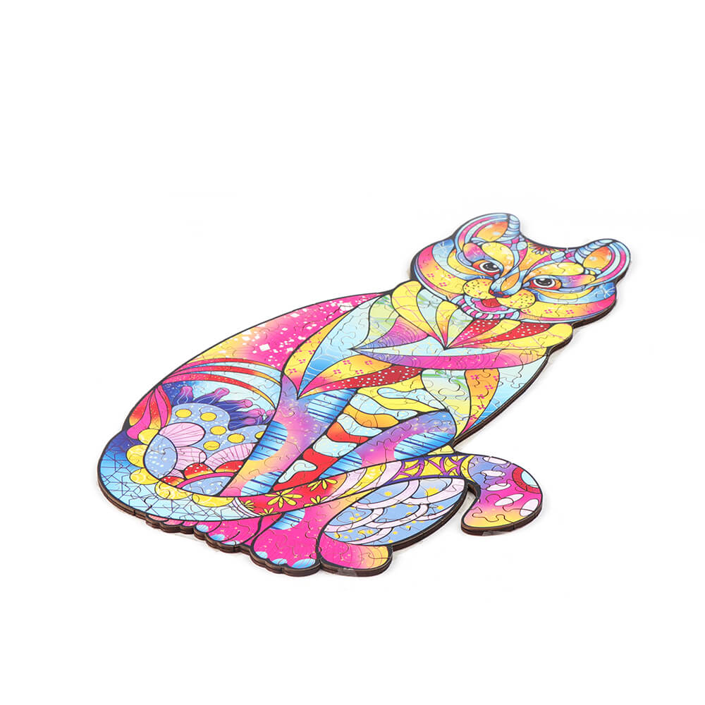 Wooden Jigsaw Puzzle – Cat