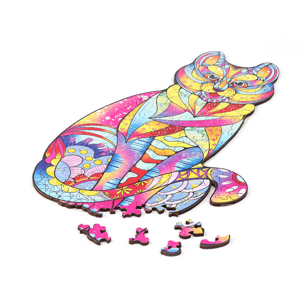 Wooden Jigsaw Puzzle – Cat