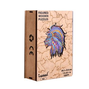 Wooden Figured Puzzle – Lion