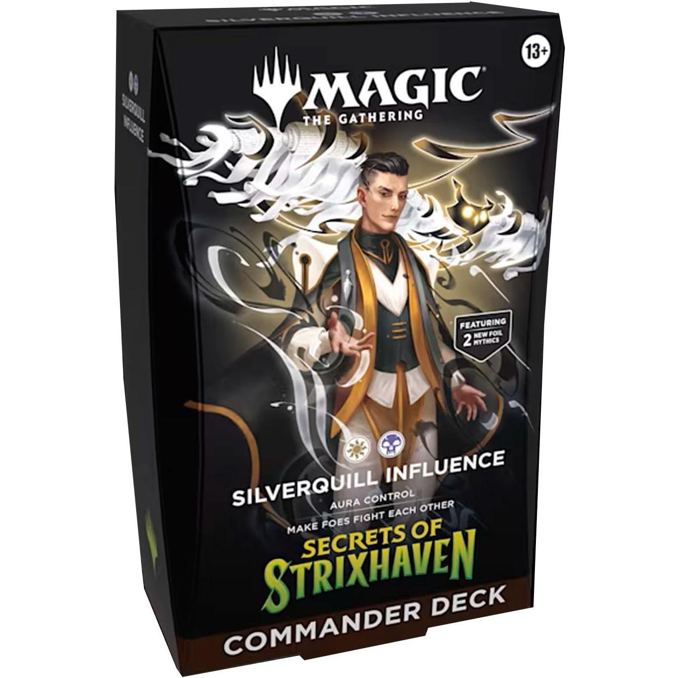 Secrets of Strixhaven Commander Deck – Silverquill Influence