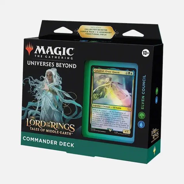 The Lord Of The Rings: Tales Of Middle Earth Commander Deck – Elven Council