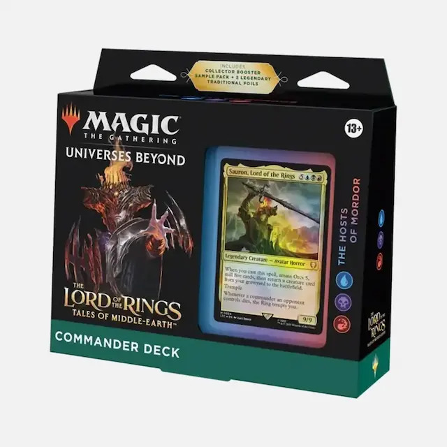 The Lord Of The Rings: Tales Of Middle Earth Commander Deck – The Hosts of Mordor