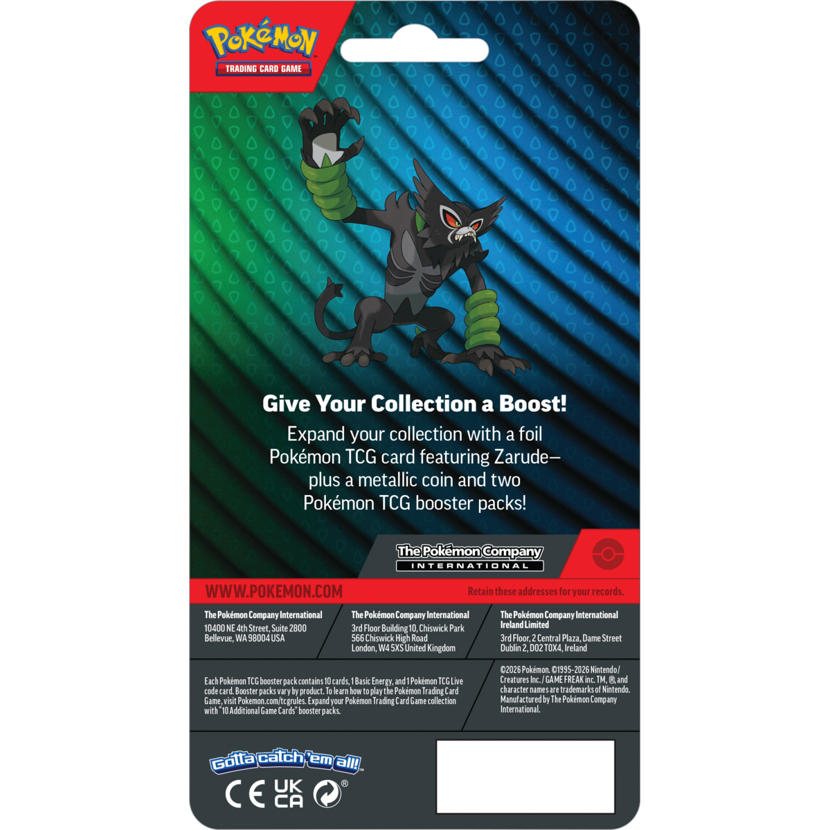 ME05 Pitch Black Zarude 2-Pack Blister ME05 Pitch Black Zarude 2-Pack Blister
