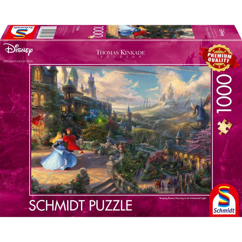Kinkade Disney – Sleeping Beauty Dancing In The Enchanted Light – 1000 τεμ.