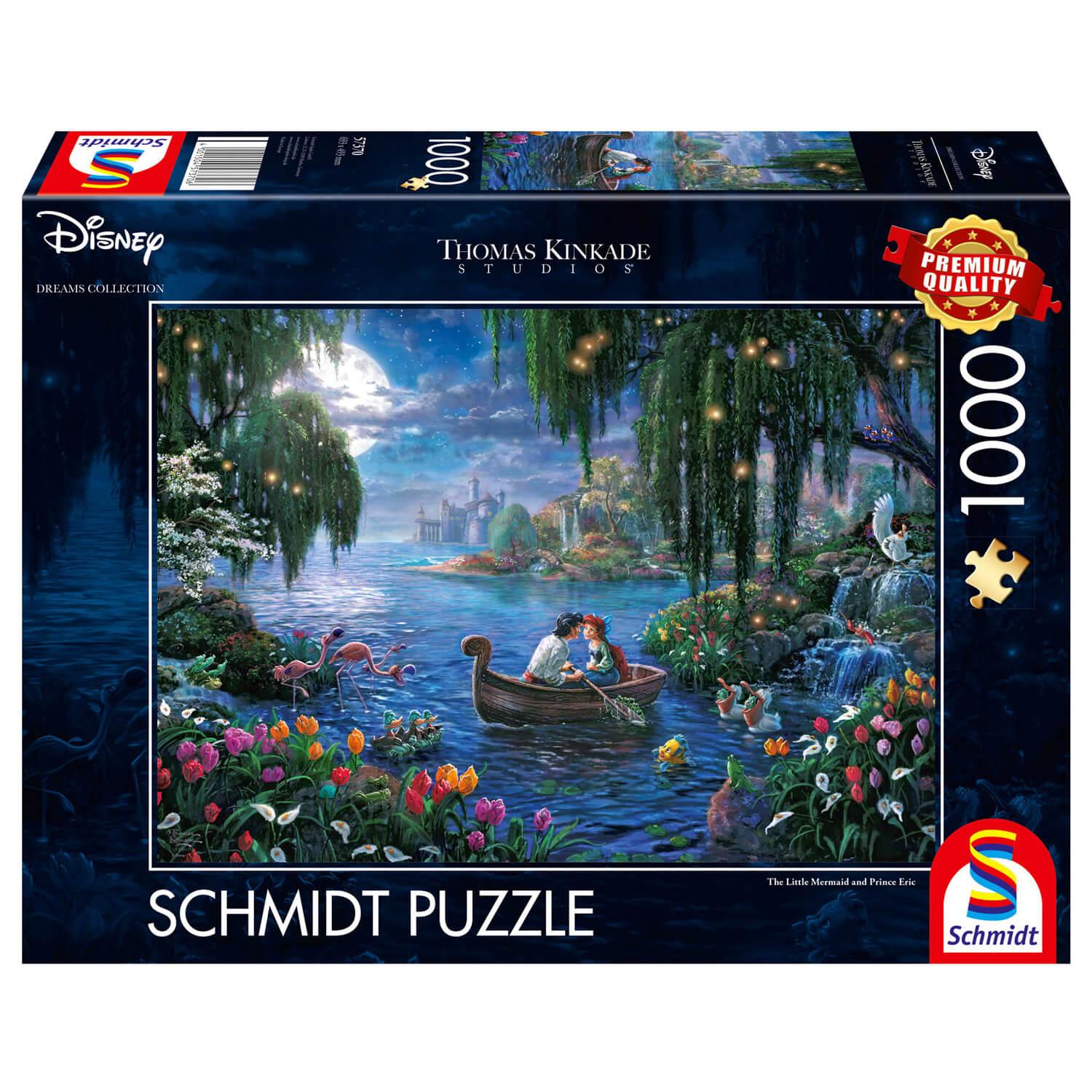 Kinkade Disney – The Little Mermaid and Prince Eric – 1000 τεμ. Kinkade Disney – The Little Mermaid and Prince Eric – 1000 τεμ.